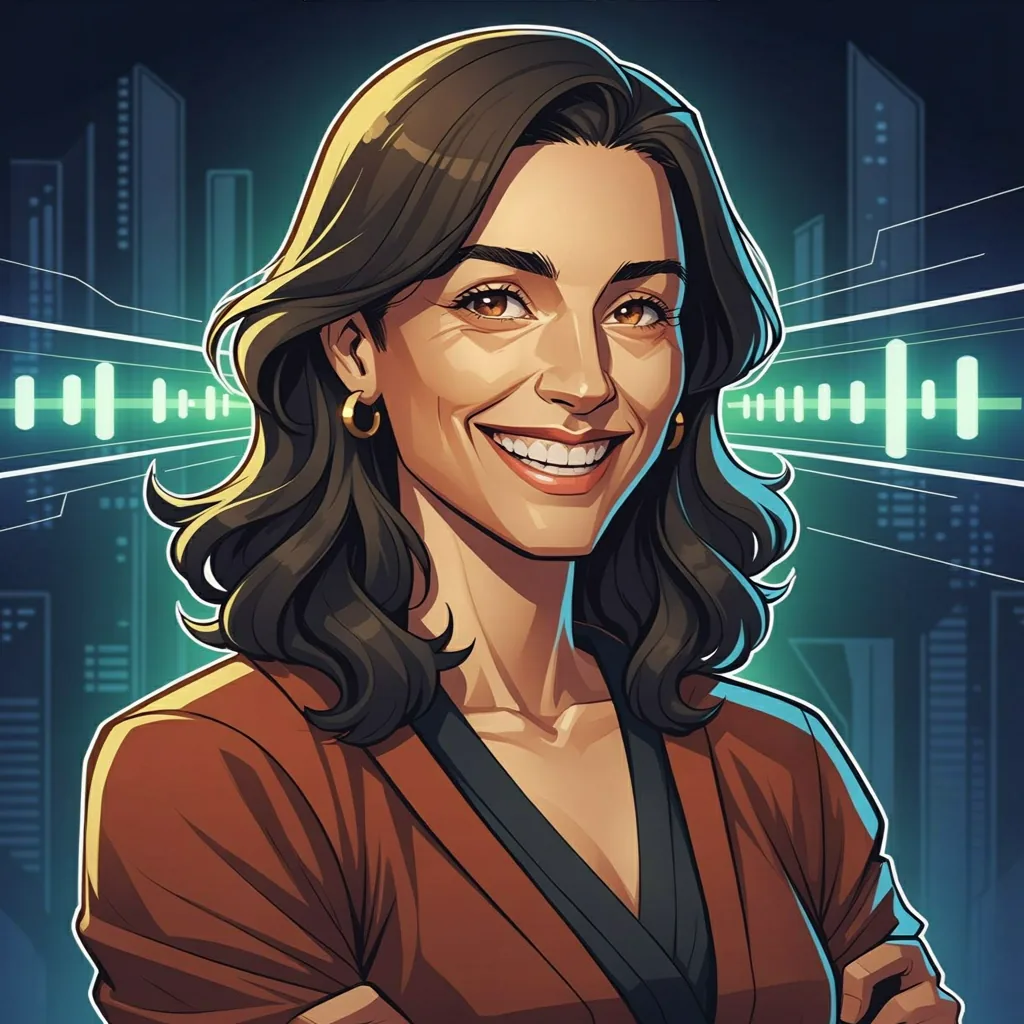 Portrait of Connie, Communications Lead