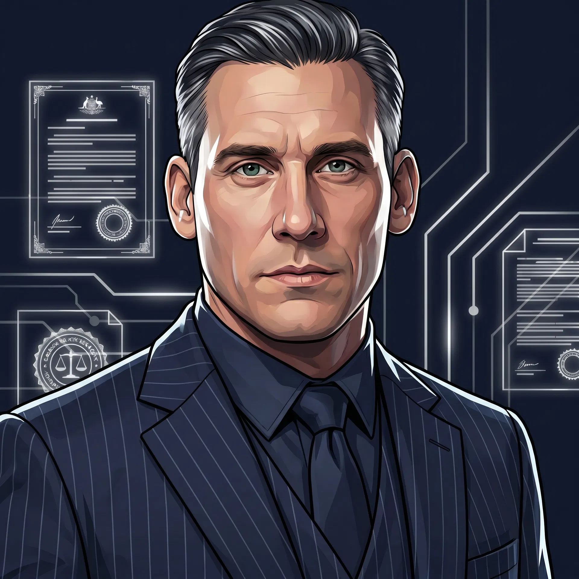 Portrait of Davo, Legal Counsel