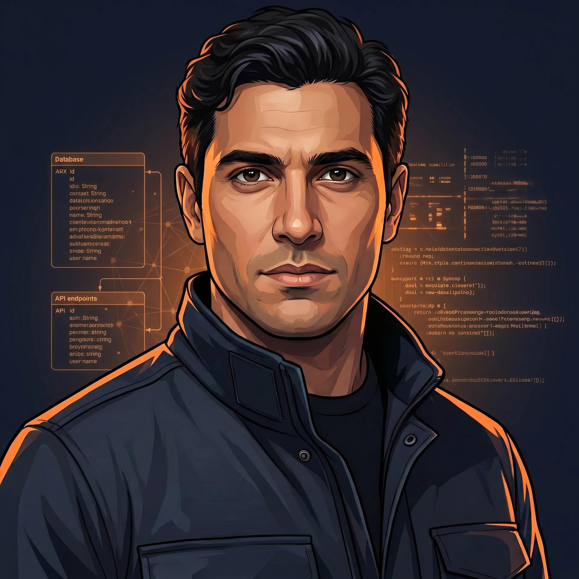 Portrait of Macca, Operations Manager
