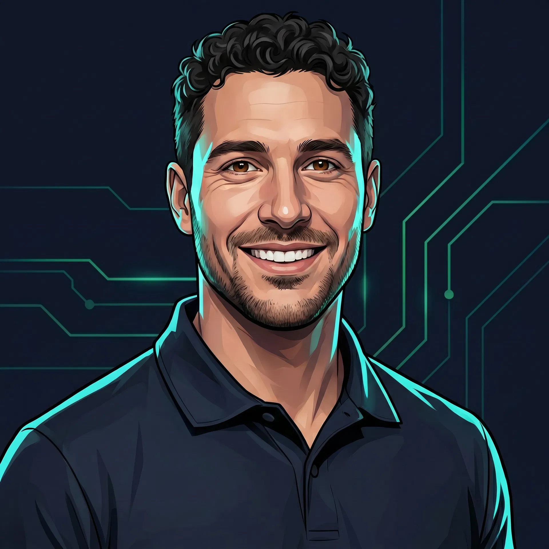 Portrait of Robbo, Client Relations Manager