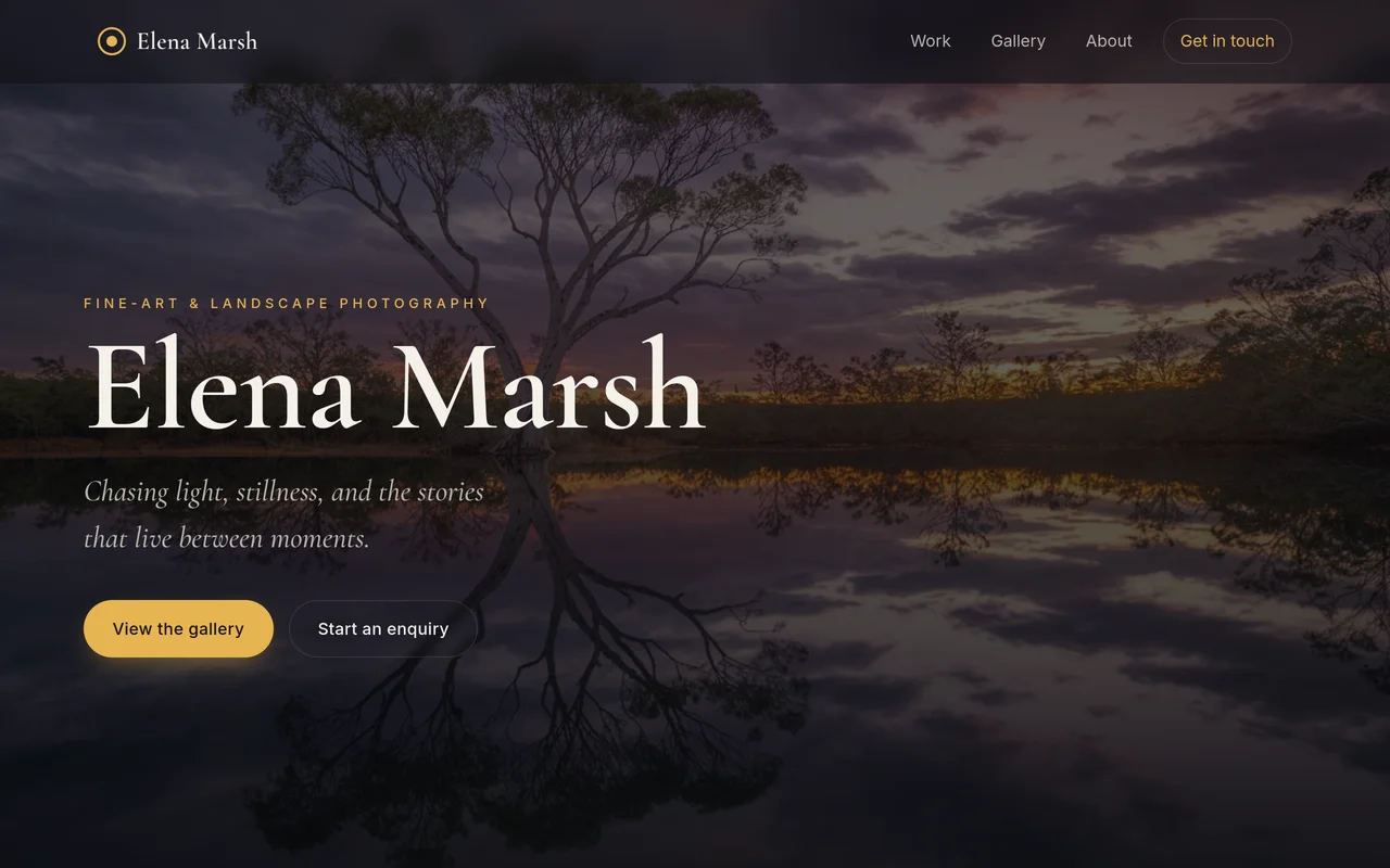 Elena Marsh — fine-art photography portfolio